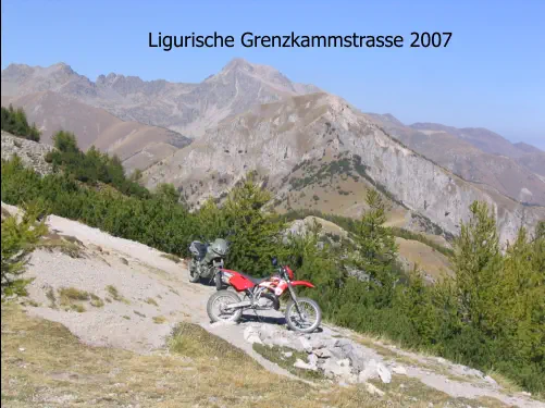 Ligurische Grenzkammstrasse 2007